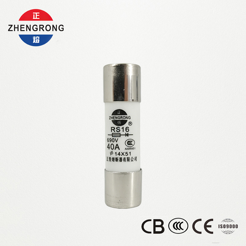 Ασφάλεια υψηλής χωρητικότητας 14*51mm 500V 40A RS16