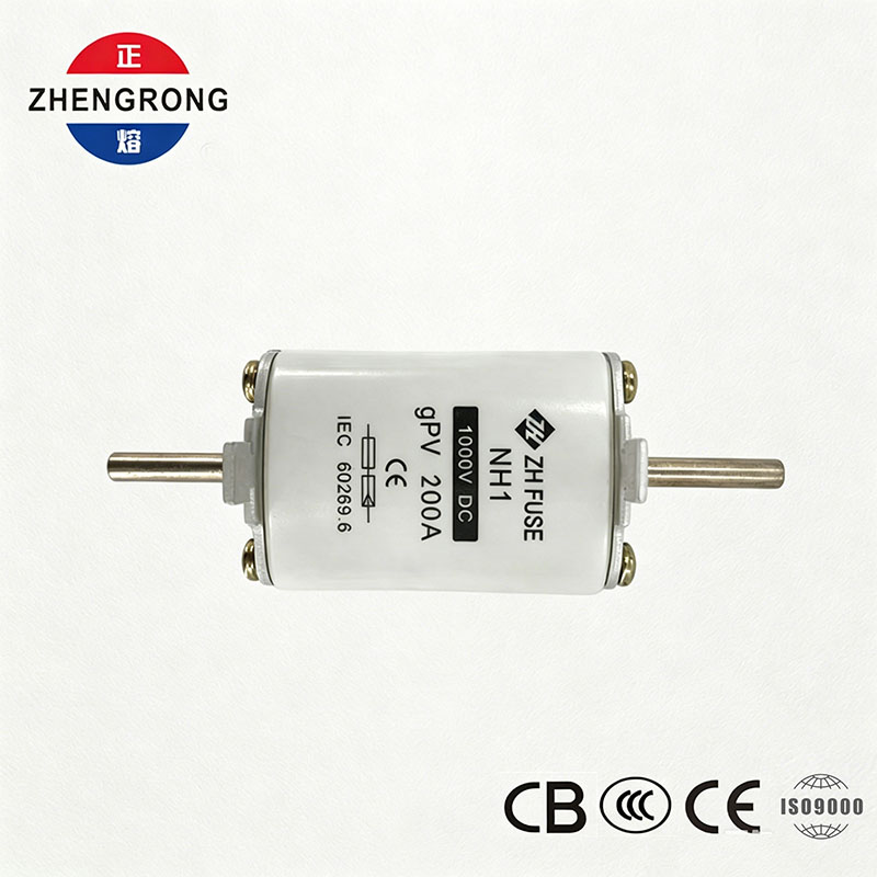 Φ/Β DC Ασφάλεια NH1 200A 1000V | CE & IEC 60269.6 Εγκεκριμένο για ηλιακές συστοιχίες