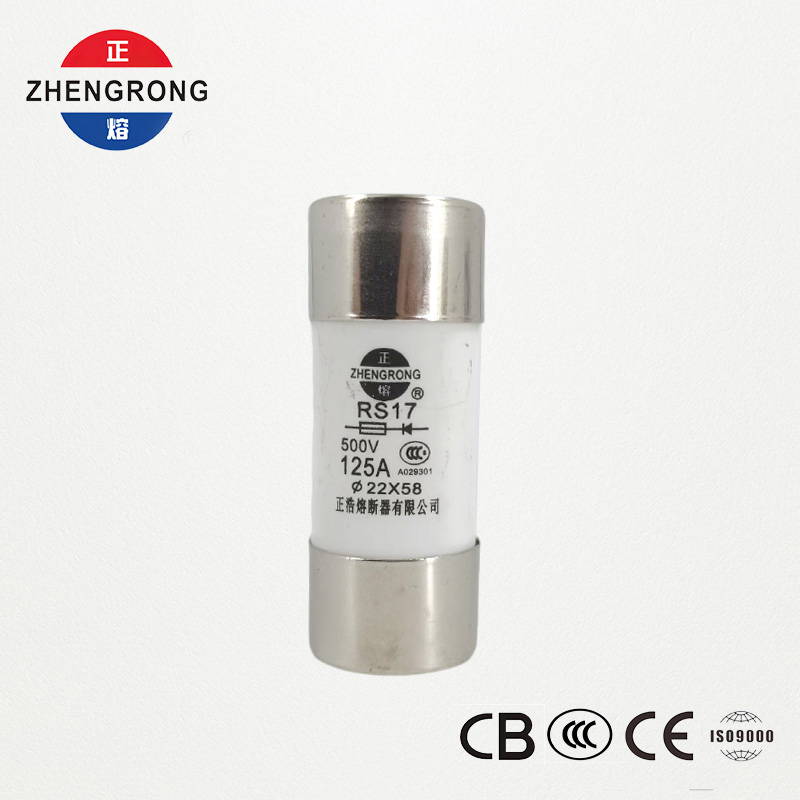 Κυλινδρική ασφάλεια ταχείας δράσης RS17 125A 500V | 22*58mm | Πιστοποιημένο CCC
