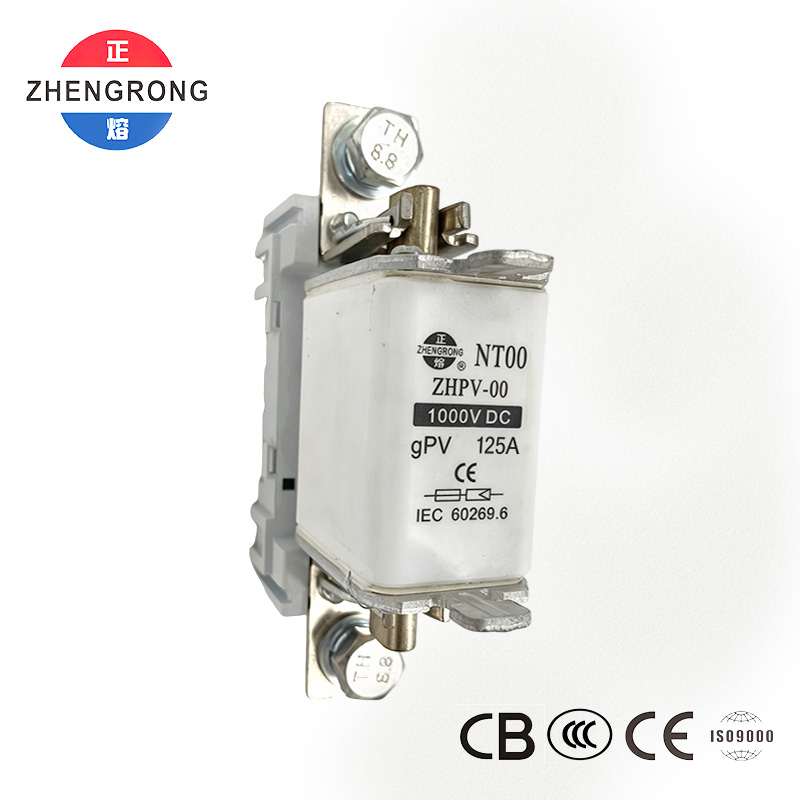 ZHPV-00 125A 1000V DC Φωτοβολταϊκή Ασφάλεια Προστασίας - Πιστοποίηση CE