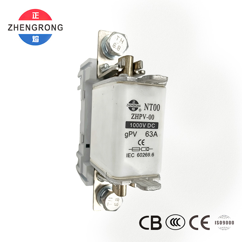 ZHPV-00 63A 1000V DC Φωτοβολταϊκή Ασφάλεια Προστασίας - Πιστοποίηση CE